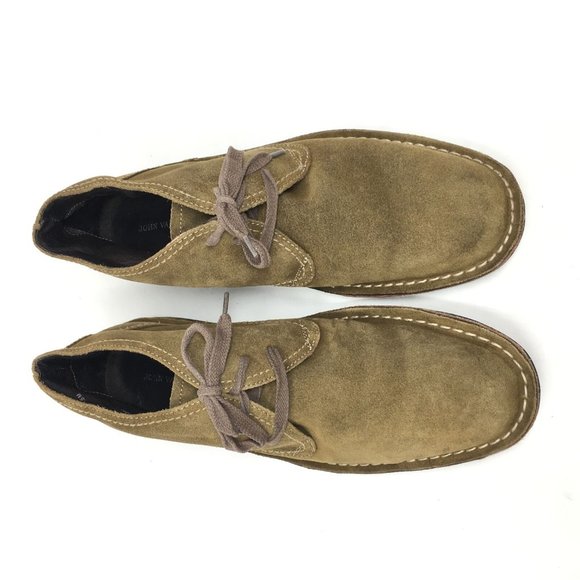 John Varvatos Chukka Boots Size 11.5 Brown Suede main image 8